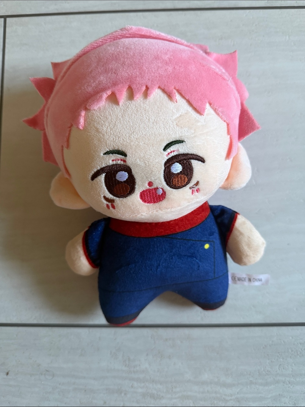 Pink-Haired Plush Jujutsu Kaisen doll